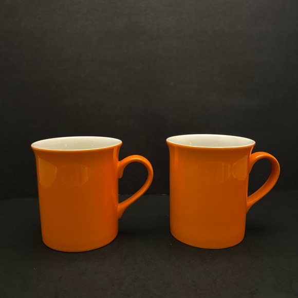 Villeroy and Boch orange mug - Picture 1 of 11